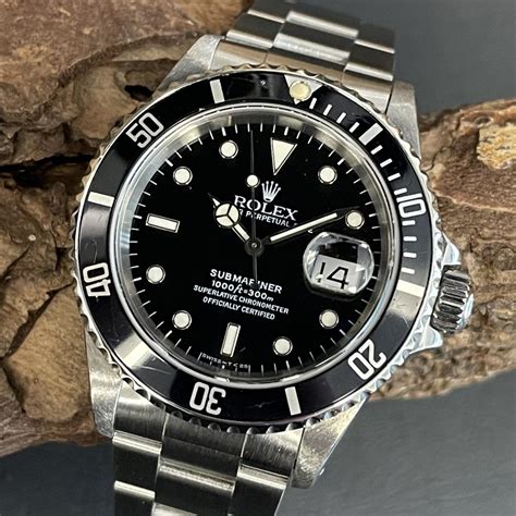 rolex professional submariner date 16610|rolex submariner date 16610 price.